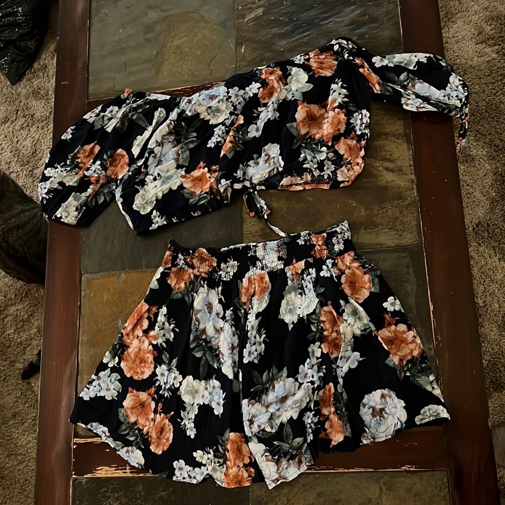 shirt and skirt